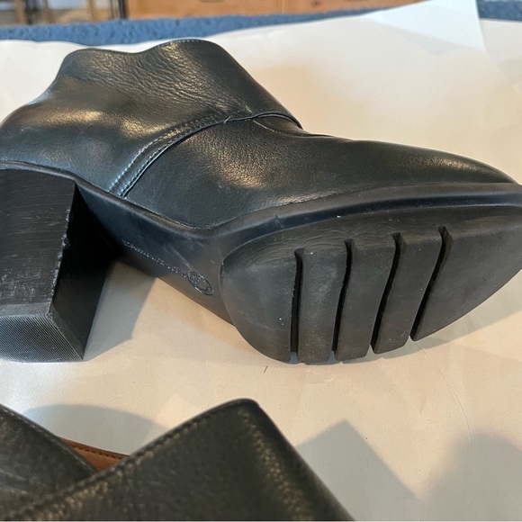 L’Amour Des Pieds Eviemae Black Nappa Buttery Soft Leather Ankle Boot Sz 8M - Picture 5 of 16